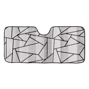 Universal Fit on Car Windshield Polygon Accordion Sunshade AD0221A-40 1 Pack, 63"x 28.5"
