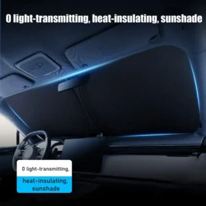 Car Sun Shade Cooling Front Windshield Shade Folding UV Block Privacy Protection Automotive Interior Accessories for SUV Sedan