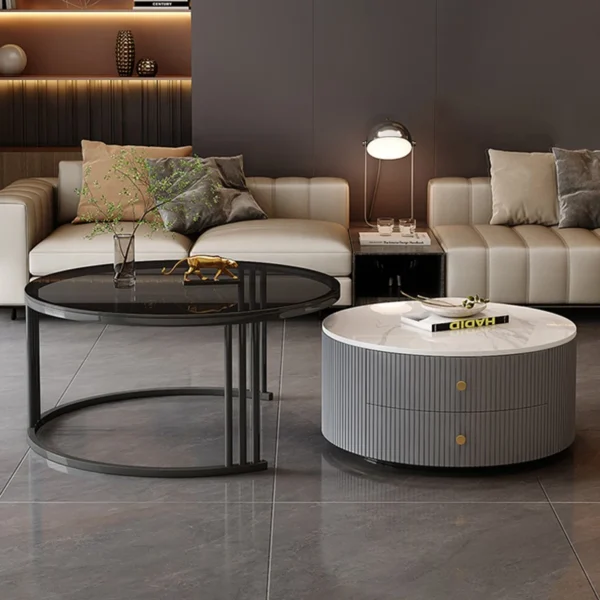 Nordic Living Room Coffee Tables Modern Home Luxury Coffee Table Kitchen Designer Table Basse Pour Salon Furniture Decoration - Image 4