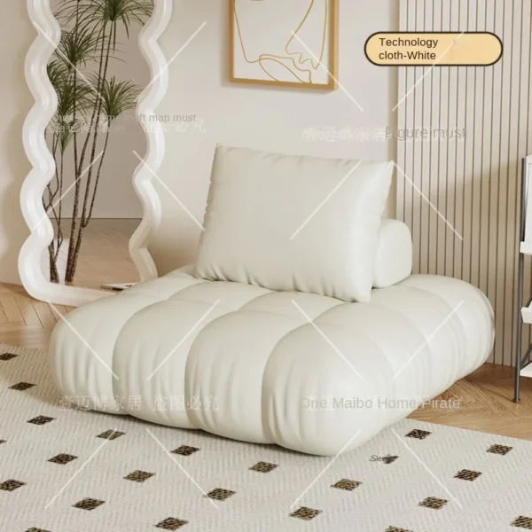 Cloud tofu block sofa art French cream size apartment creative movable modular modular sofa - Image 5