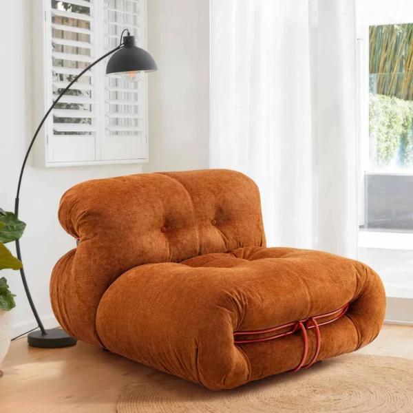 Single Sofa Lazy Couch Reading Chair Lazy Sofa Chair Balcony Leisure Sofa for Living Room Bedroom Lounge Chairs Accent Chair - Image 5