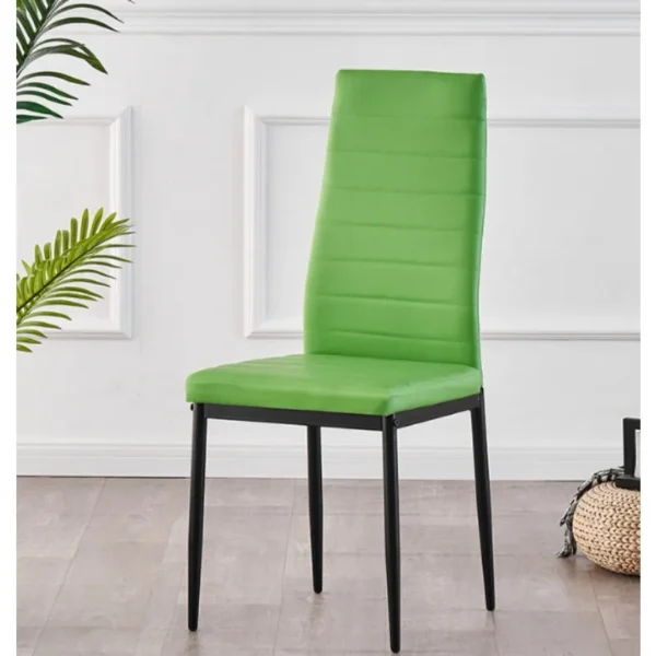 Rectangular Tempered Glass Top Dining Room Sets with 1 Chairs for Home Kitchen Furniture - Image 4
