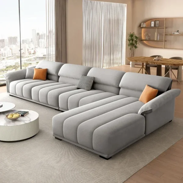 Luxury European Sofa Living Room Sectional Minimalist Modular Sofa Comfortable Lounge Divano Soggiorno Di Lusso Room Decor - Image 6