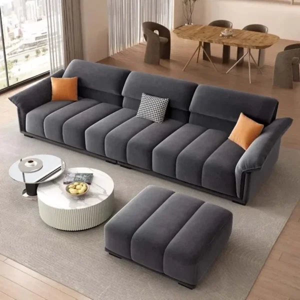Luxury European Sofa Living Room Sectional Minimalist Modular Sofa Comfortable Lounge Divano Soggiorno Di Lusso Room Decor - Image 4
