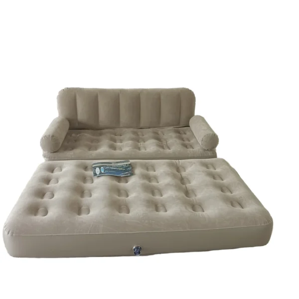 Modern Portable Folding hand-Inflatable Sofa for Living Room Lazy Bean Bag Chair Puff Tatami Foldable for Outdoor Camping