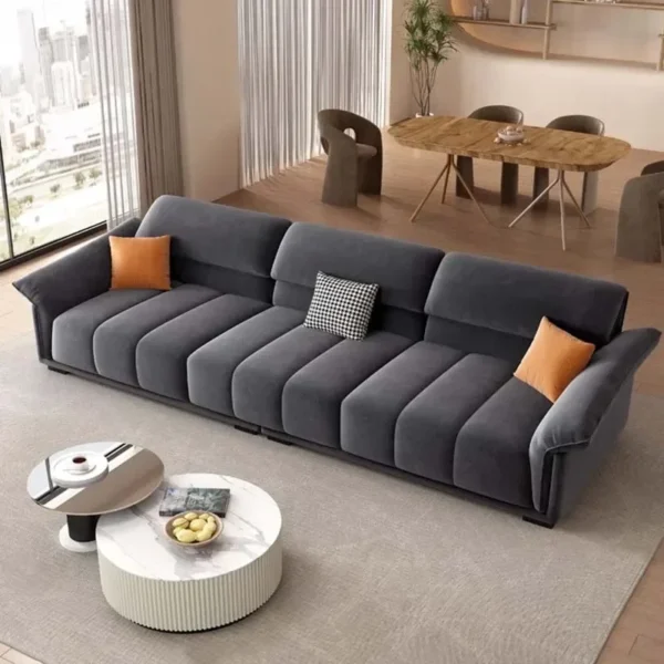 Luxury European Sofa Living Room Sectional Minimalist Modular Sofa Comfortable Lounge Divano Soggiorno Di Lusso Room Decor - Image 5
