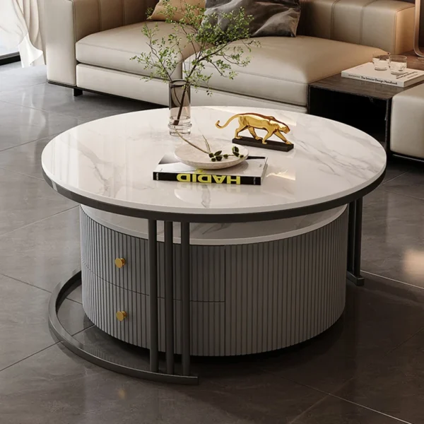 Nordic Living Room Coffee Tables Modern Home Luxury Coffee Table Kitchen Designer Table Basse Pour Salon Furniture Decoration - Image 2