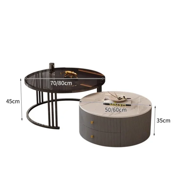 Nordic Living Room Coffee Tables Modern Home Luxury Coffee Table Kitchen Designer Table Basse Pour Salon Furniture Decoration - Image 6