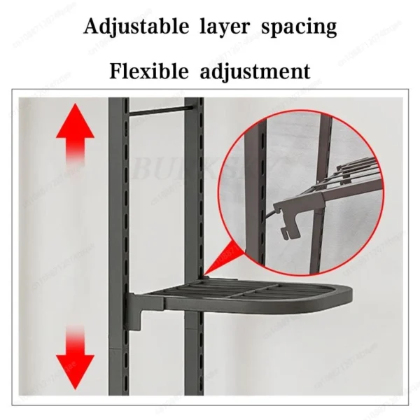 Plant Stand And Flower Stand 5/7 Tier Flower Shelf Planter Rack Storage Organizer Display Indoor Garden Balcony Storage Rack - Image 4
