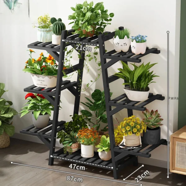 Floor-standing Rack Multi-layer Balcony Flower Rack Living Room Plant Rack Flower Pot Rack Climbing Flower Rack Succulent Plant - Image 5