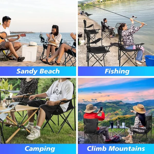 Outdoor Folding Chairs Folding Stools Portable Fishing Chairs Beach Chair Foldable Mazha Small Leisure Beach Naturehike Chair - Image 3
