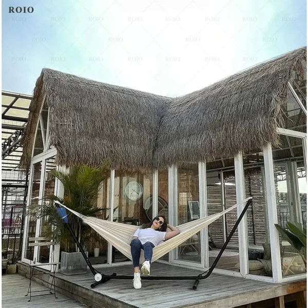 Camping Hammock 1-2 People Travel Beach Portable Rest Hanging Bed Chair Furniture Home Garden Pool Swing Outdoor Hammock 2022 - Image 3