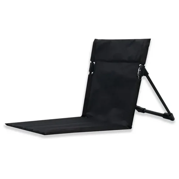 Foldable Camping Chair Outdoor Garden Park Single Lazy Chair Backrest Cushion Picnic Camping Folding Back Chair Beach Chairs - Image 3