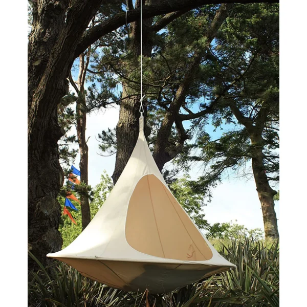 Outdoor Waterproof hammock Double Cacoon Hanging Chair Weight Capacity 80KG Outdoor and Indoor Use - Hanging Kit hanging tent - Image 6