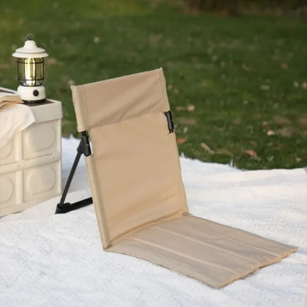Beach Chair Camping Chairs Fishing Backrest Chairs Garden Park Single Lazy Chair Portable Folding Beach Lounger Outdoor Gears - Image 4