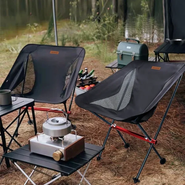 PACOONE Outdoor Portable Camping Chair Oxford Cloth Folding Lengthen Seat for Fishing BBQ Picnic Beach Ultralight Chairs New - Image 6