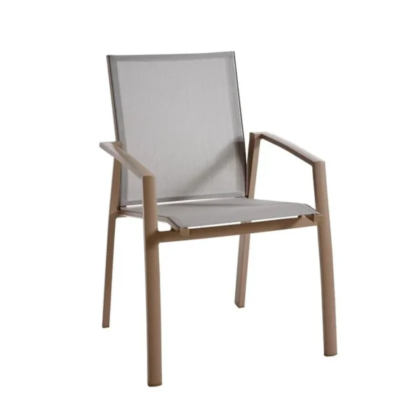 Outdoor Patio Furniture Set - Waterproof Aluminum Table with Stylish Woven Chairs for Cafe & Teahouse Outdoor Patio Furniture - Image 3
